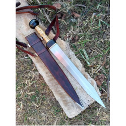 Awesome |Handmade ||Gladius Sword| |D2 Steel| 32 inches |Hunting| GL-12075