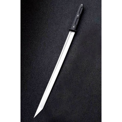Handmade D2 Tool Steel Hunting Fully Functional  32-in Katana Sword with Leather Sheath SS-1200